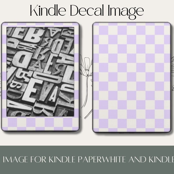 Kindle Decal Image DIGITAL DOWNLOAD | To be uploaded to Decal website | NOT a .svg Cut File