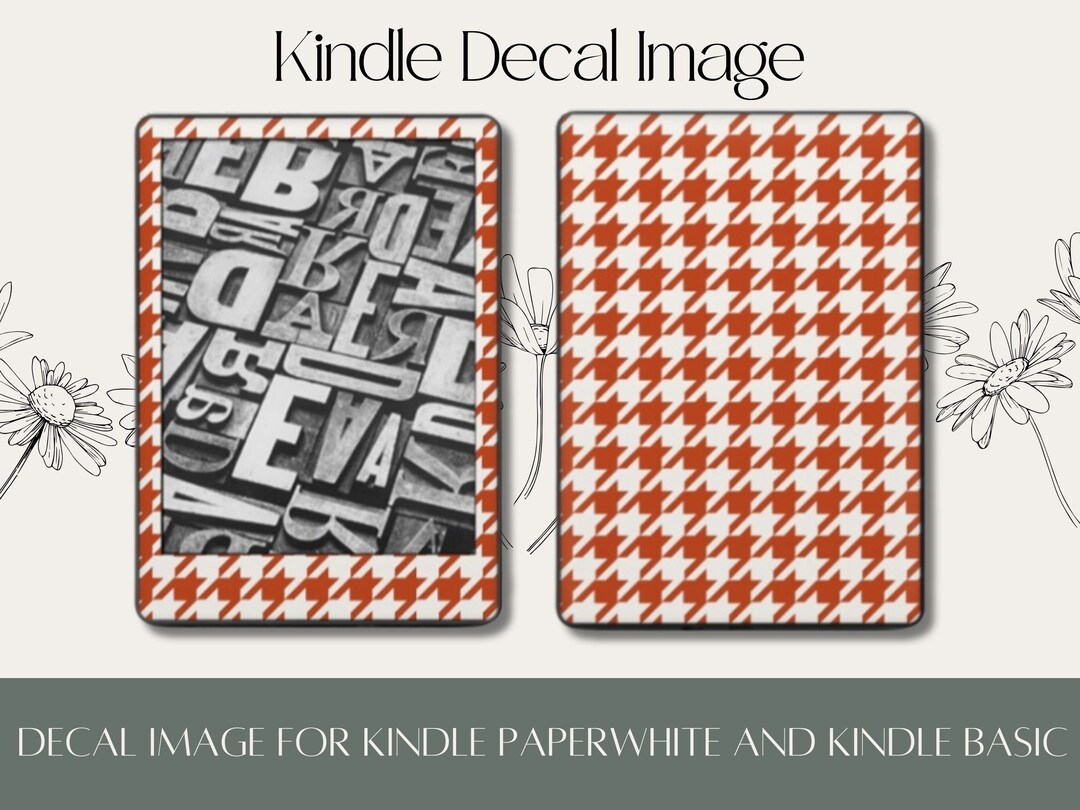 Kindle Decal Image DIGITAL DOWNLOAD to Be Uploaded to Decal Etsy