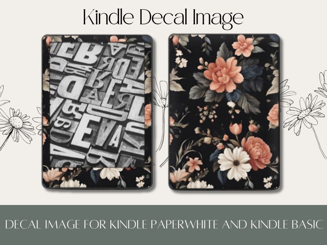 Kindle Decal Image DIGITAL DOWNLOAD to Be Uploaded to Decal site NOT