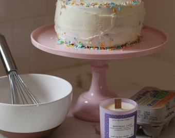 Birthday Cake Candle | 8oz Soy | Little Rituals Candle Co.