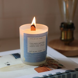 Calmer Waters Candle | 8oz Soy | Little Rituals Candle Co.