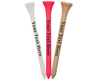 Golf Tees personalisiert - Holz 2-3 / 10,5 cm