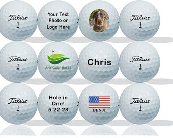 Pelotas de golf reacabadas certificadas Titleist Pro V1 personalizadas: mejore su juego con excelencia personalizada