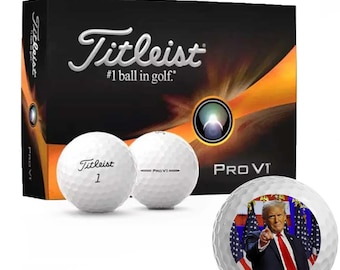 Nuevas pelotas de golf de las mejores marcas Trump - Discurso de la victoria, juego de 12