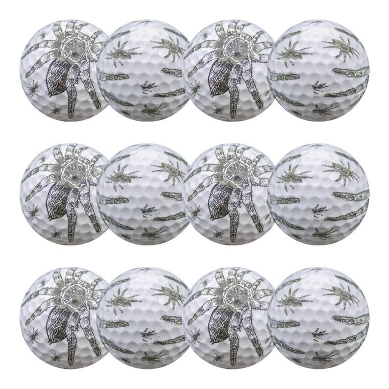 Spider Golf Balls - Halloween Golf Accessories 12 balls