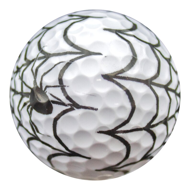 Golf Balls (Spider Web) - Halloween, Party Decor, Golf Favors image 2