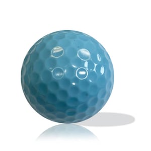 Light Blue Golf Balls Personalized