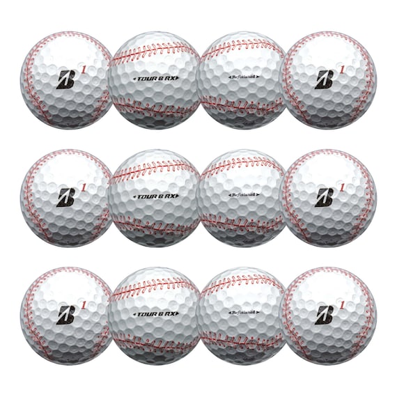 Baseball Bridgestone Tour Golf Balls Certified Refinished 12 Pack