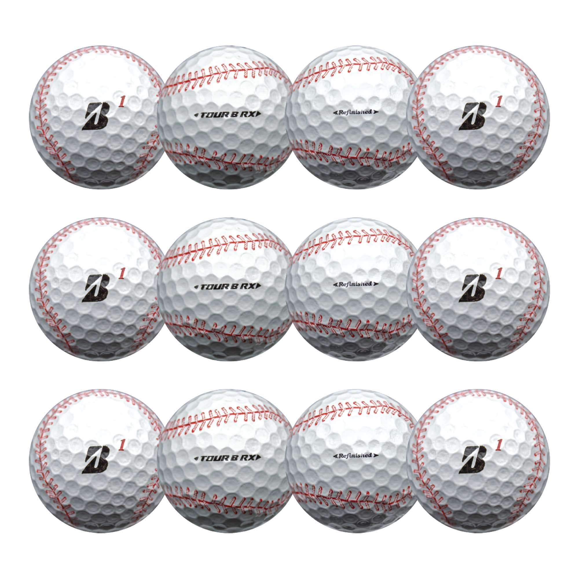 Baseball Bridgestone Tour Golf Balls Certified Refinished 12 Pack