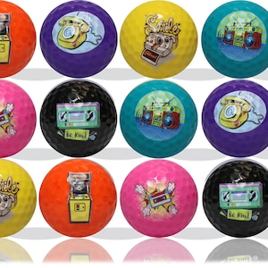Retro Golf Balls