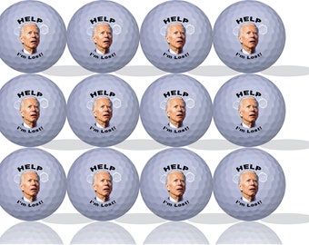 Pelotas de golf (Ayuda, estoy perdido, Joe Biden)