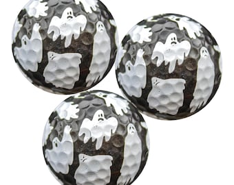 Halloween Golf Balls (Ghost Fullwrap)