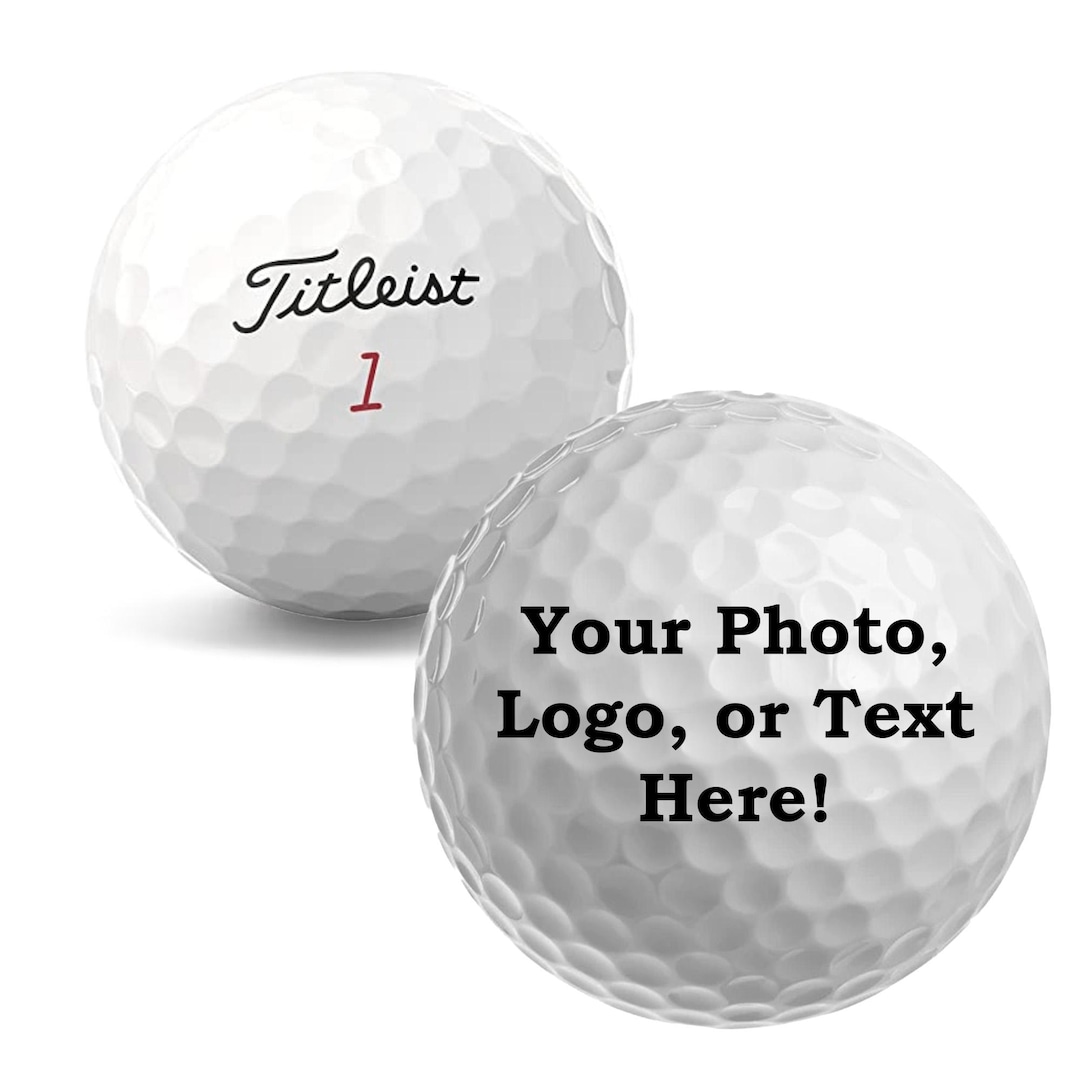 Personalized Titleist Prov1x Certified Refinished Golf Balls - Etsy