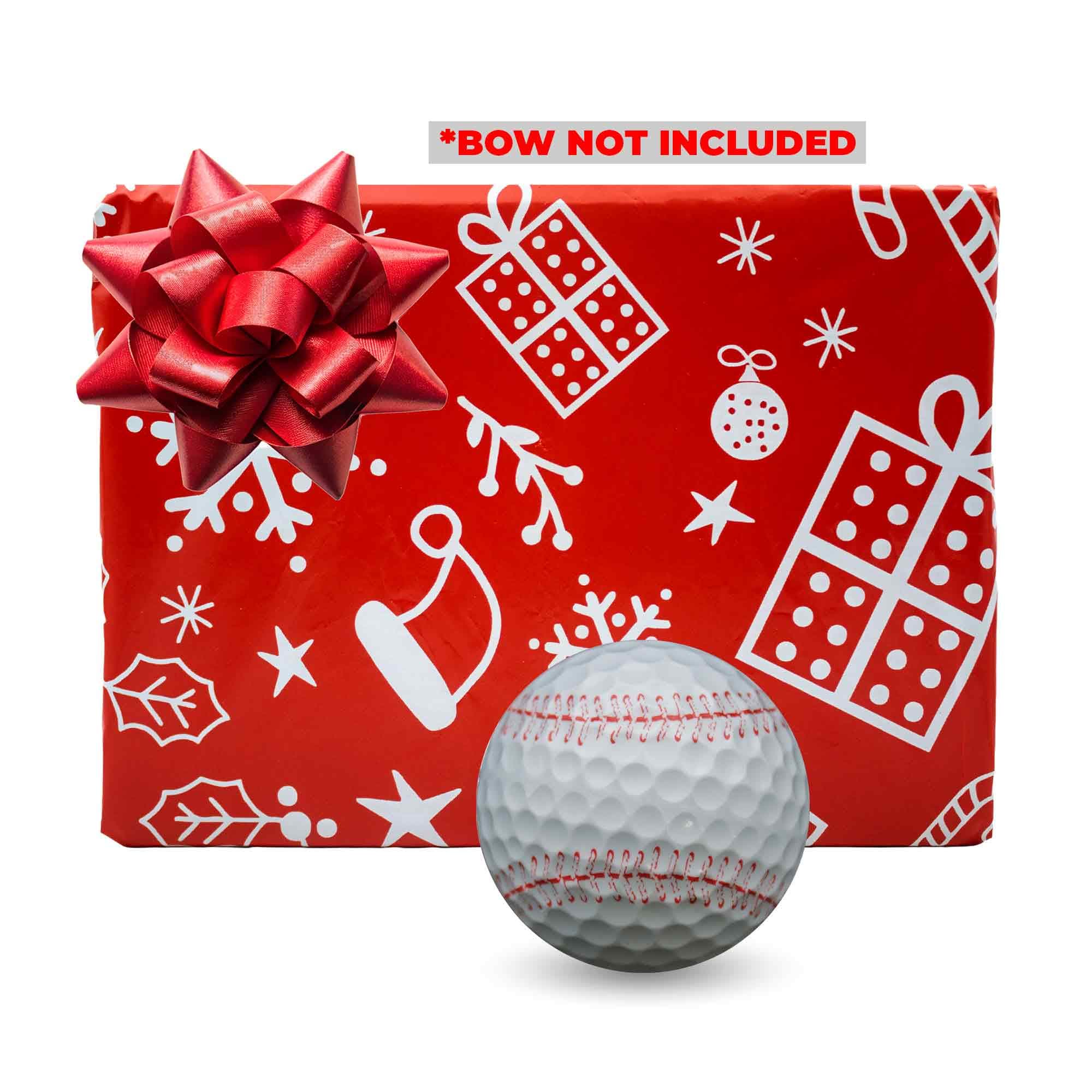 Baseball Golf Balls - Comes With Red Christmas Packaging! - Etsy