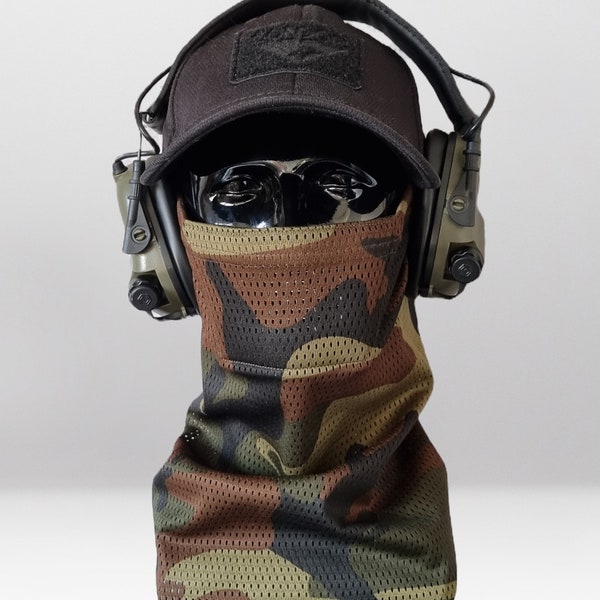 Dark Woodland Airsoft Face Protection Snood