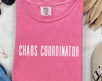 Comfort Colors Chaos Coordinator-tröja: Mammaliv-tröja