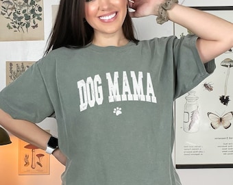 Comfort Colors Dog Mama T-Shirt: Dog Lover Gift