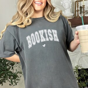 Bookish Comfort Colors T-Shirt: Gift for Book Lovers