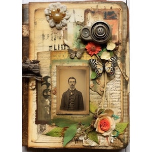 Digital paper of 1800s pictures of families, children, men and women for scrapbooks. Victorian ephemera. Vintage Victorian Pictures Junk Journal Paper. Digital paper of vintage victorian ephemera for junk journals. For the vintage crafter.