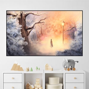 Narnia, Chroniken von Narnia, Narnia Art, Narnia Art Print, Narnia Aquarell, Narnia Geschenk, Narnia Print, Aslan, Narnian, Cs Lewis Zitat