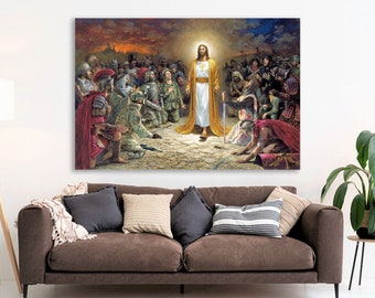 Prince of Peace Canvas, Jesus Christian Wall Art