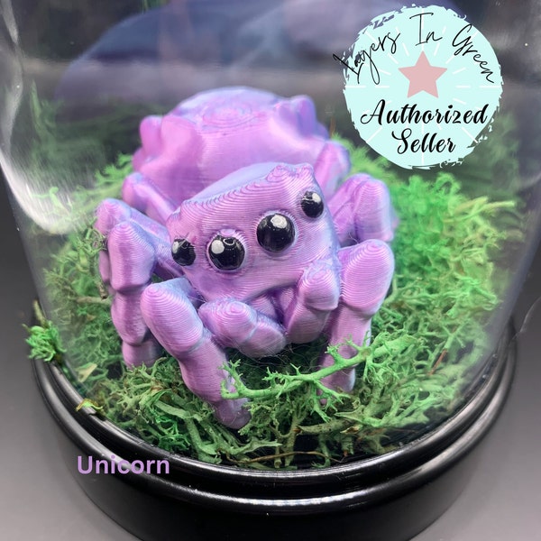 Jumping Spider 3D Print Spider Halloween Spider Spooky Gift