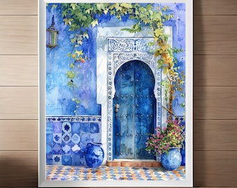 Society6 ケース Cornflower Blue Moroccan Hand Painted il_340x270.6011498871_crnz.jpg