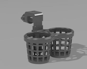 Krukhållare för akvariumväxter (3D-utskrivbara filer, STL)