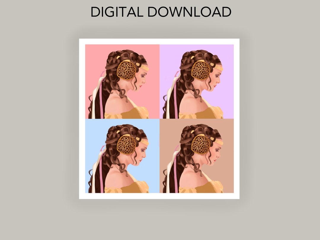Star Wars Padme Amidala Printable Wall Art Digital Download - Etsy