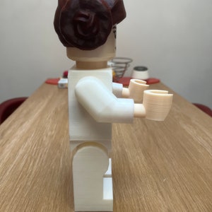 Figura gigante de la Princesa Leia Star Wars Mandalorian imagen 2