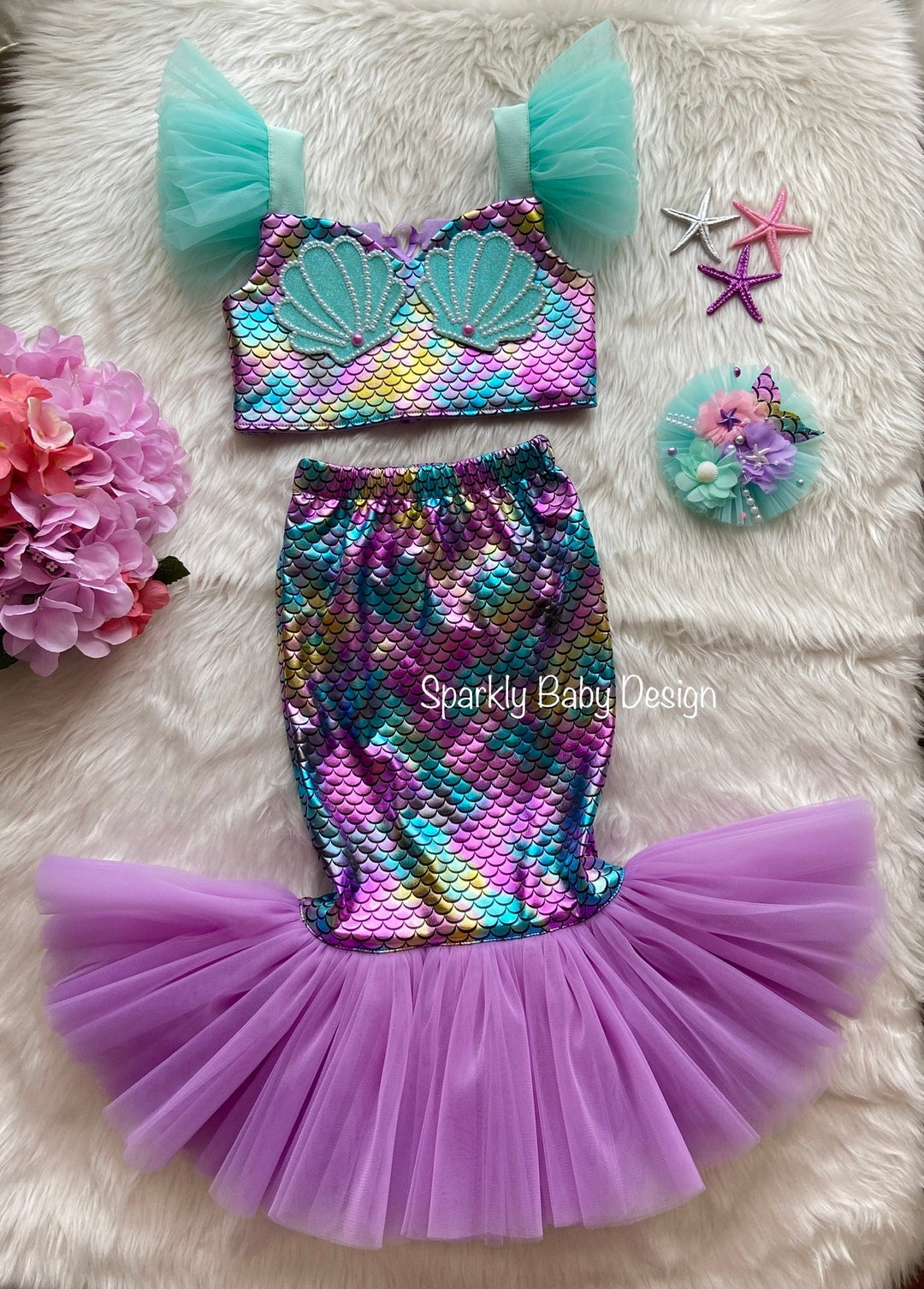 Ariel Prom Dress Mermaid Style