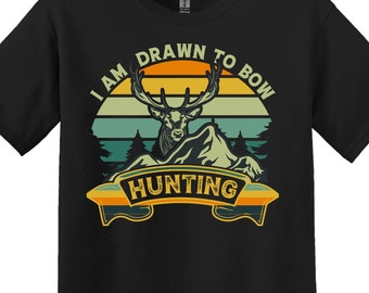 Bow Hunting T-Shirt: Outdoorsman Deer Hunter Tee