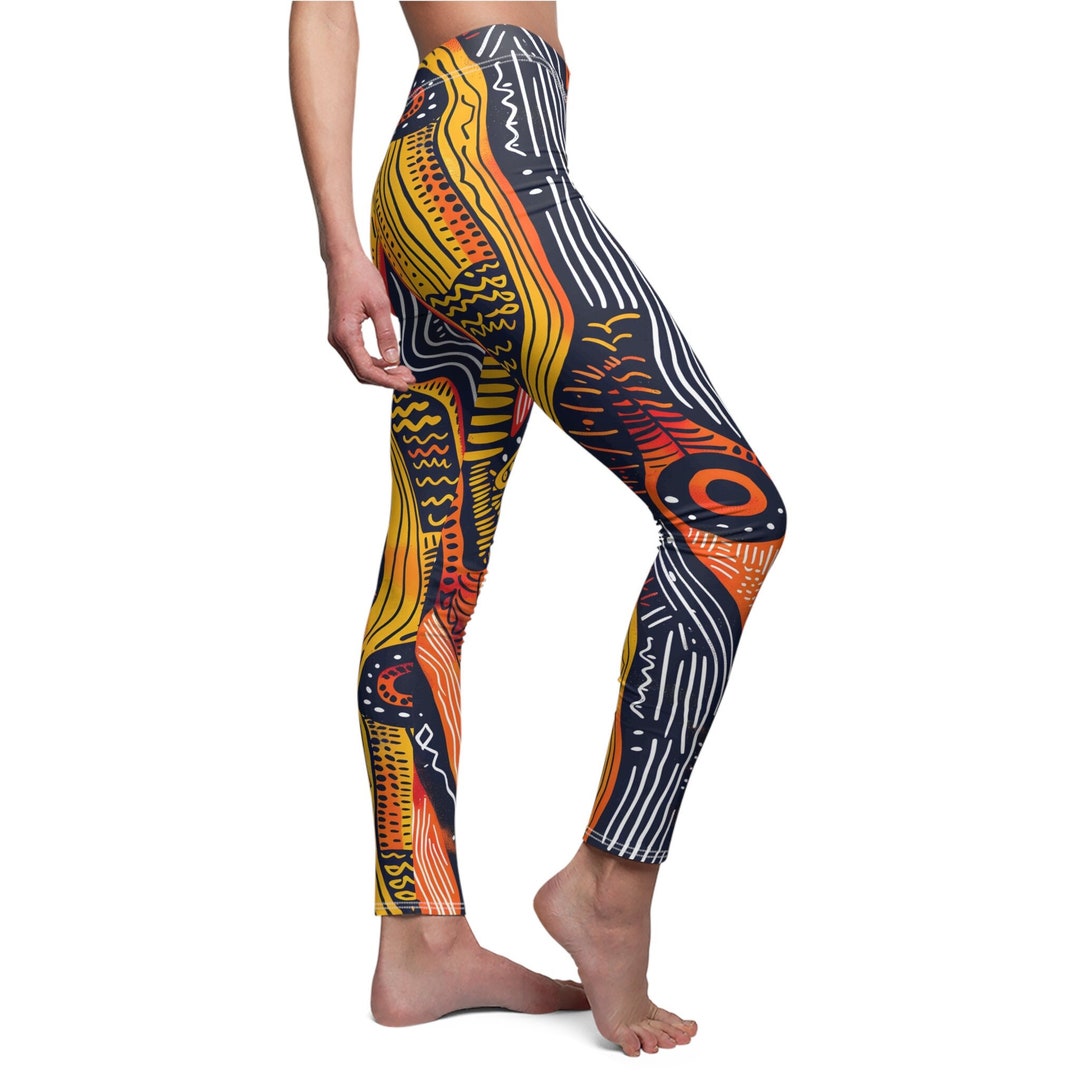 Tribal Trippy Men's Leggings main image 1