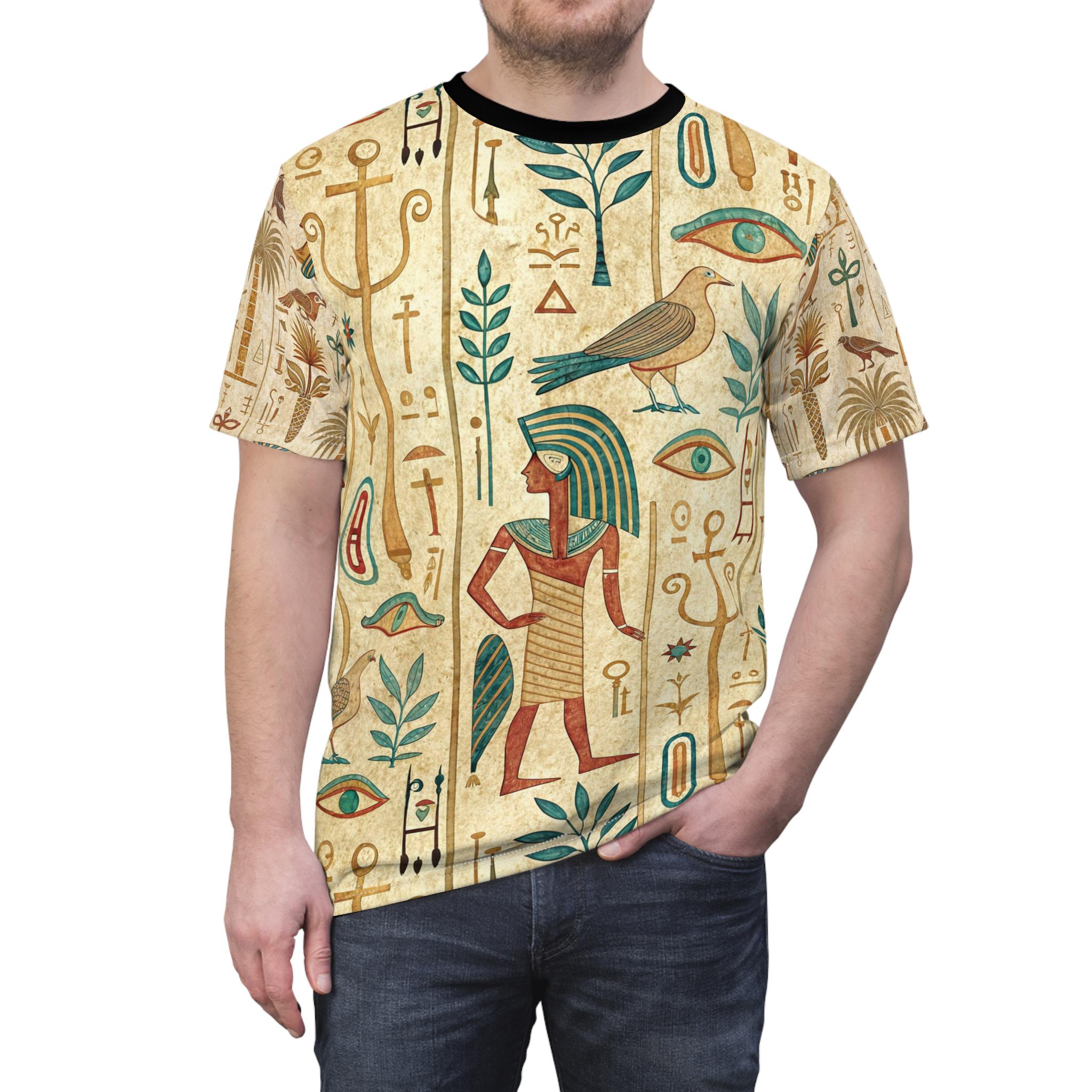 Egyptian Hieroglyphics T-shirt: Ancient History Graphic Tee - Etsy