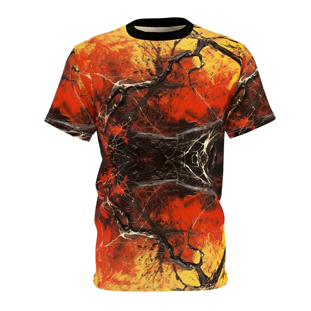 Abstract Art T-shirt: Pollock Inspired Paint Splatter Tee - Etsy