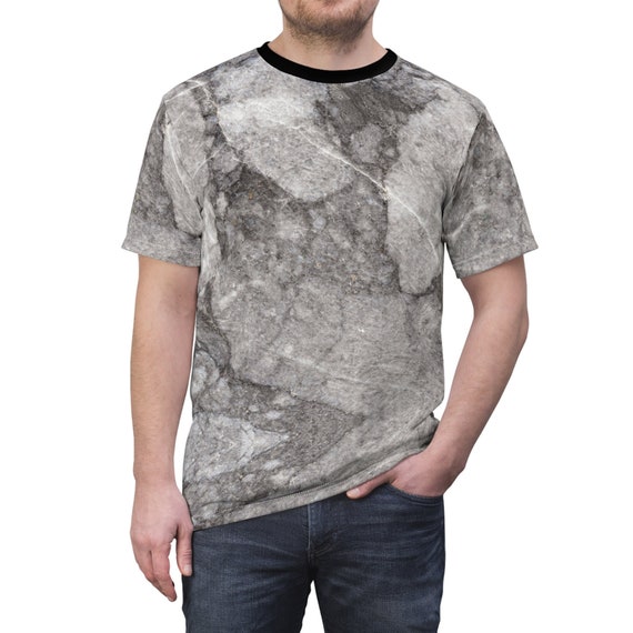 Stone  Tシャツ グレー Gray Stone Graphic Tee: Granite Look T-shirt - Etsy