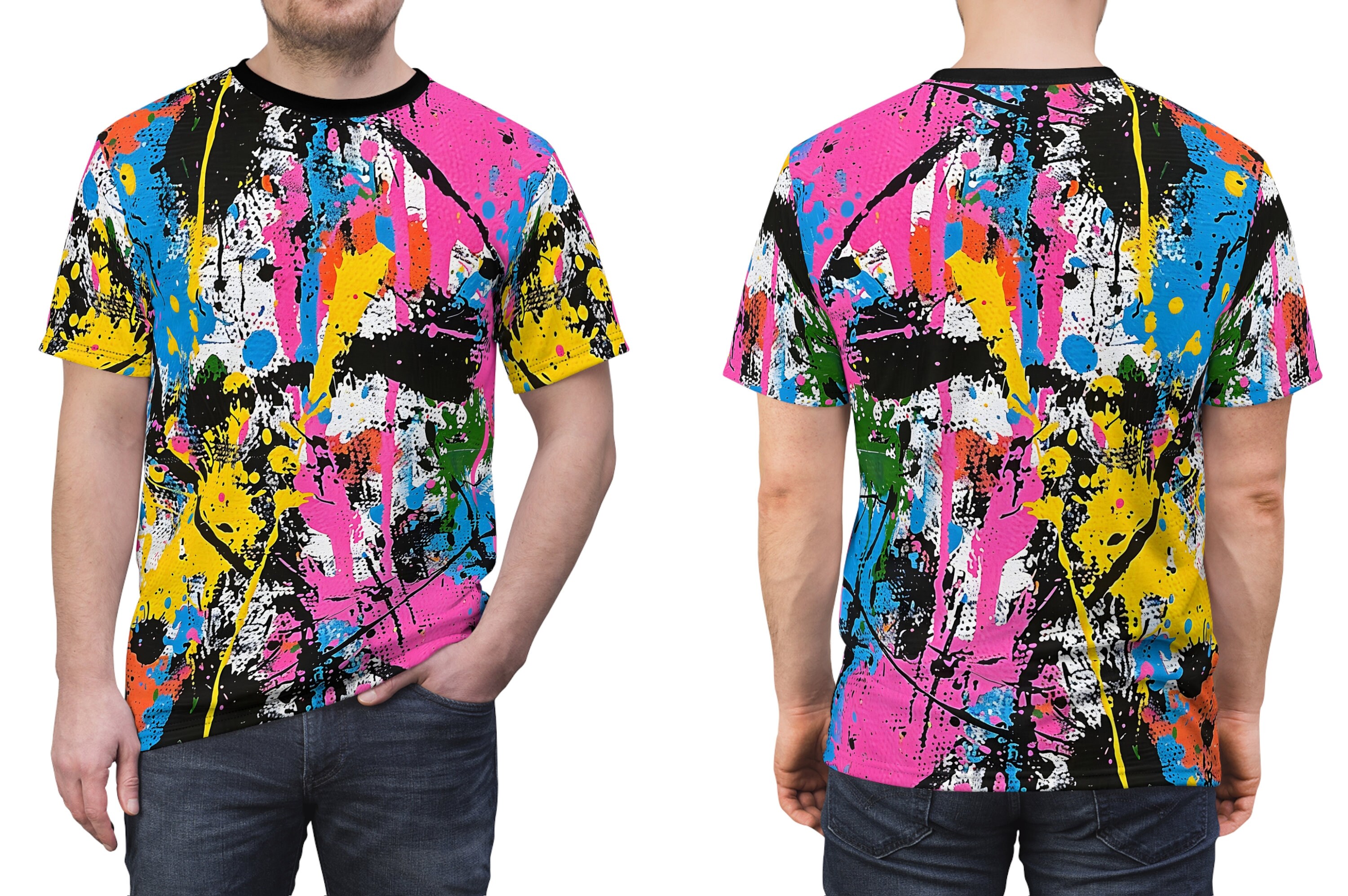AW2010 ペイントスプラッター　Tシャツ ペイントスプラッターTシャツ：限定版アーティストシャツ - Etsy 日本