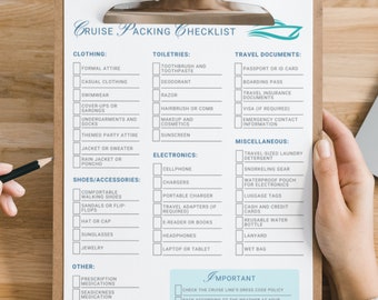 Cruise Packing Checklist