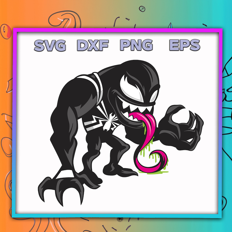 Venom Svg Venom Png Vector Silhouette Clipart Cricut Svg - Etsy