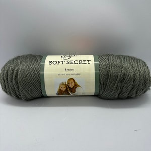 DESTASH Hobby Lobby YARN BEE Soft Secret Yarn Assorted Colors Medium 4  Worsted Acrylic Soft Shiny Baby 6 Oz 300 Yds -  Finland