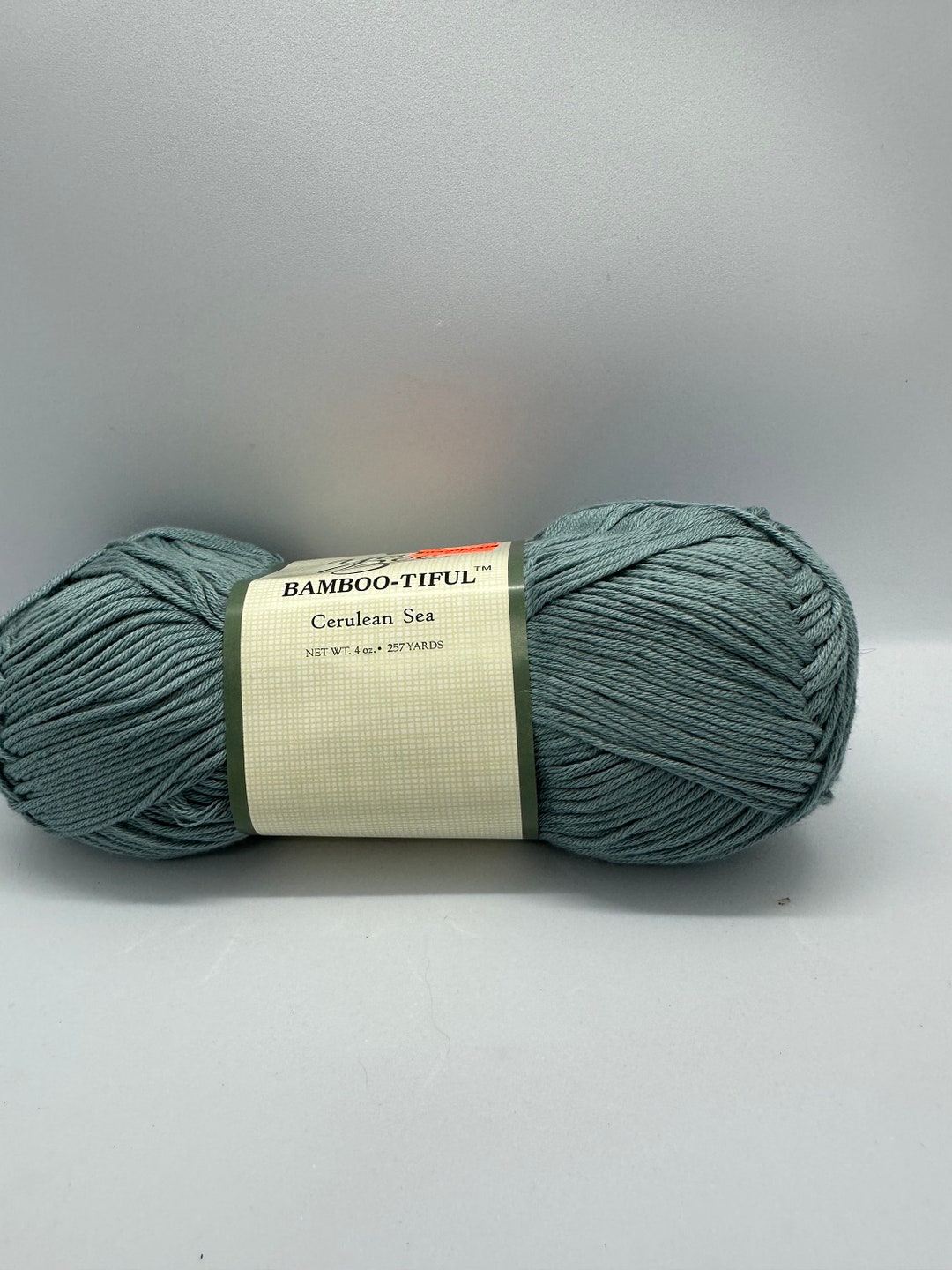 Yarn Bee Bambootiful 'cerulean Sea' DK Weight Yarn Etsy