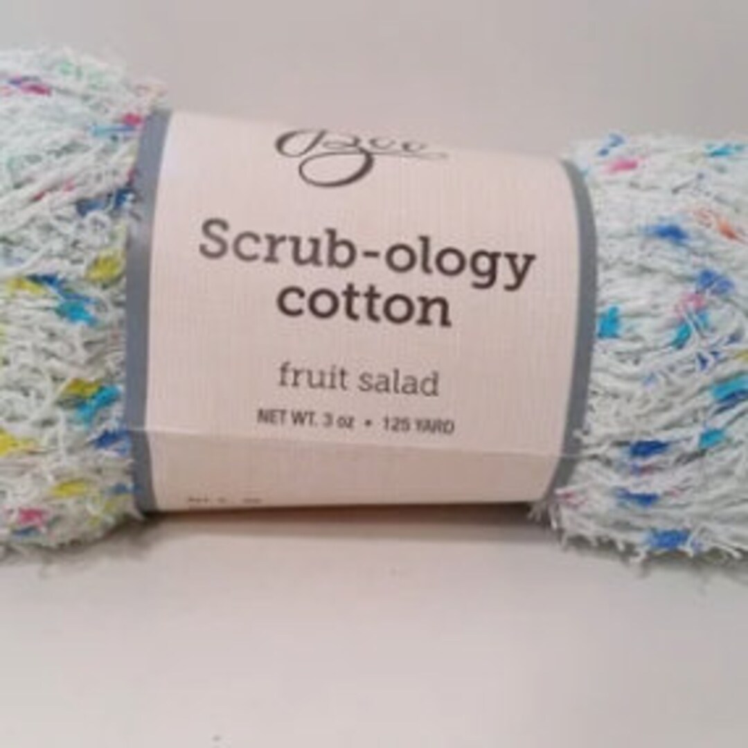 Yarn Bee Scrubology 'fruit Salad' Cotton Yarn With Etsy