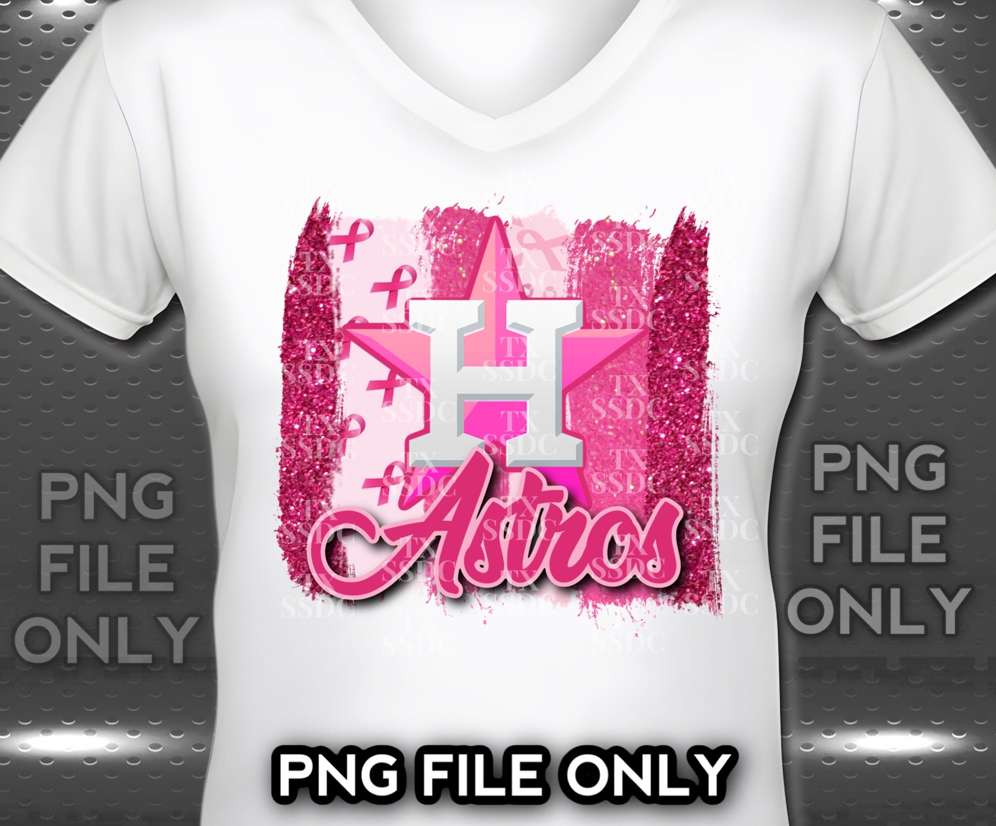 Pink Astros Shirt 