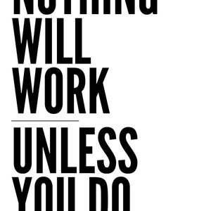Quote poster