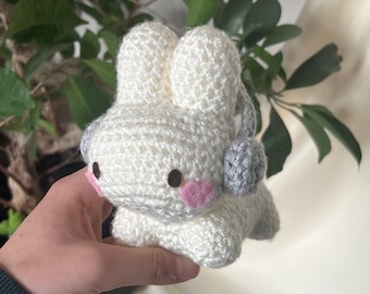 Crocheted Mini Miffy Keychain PATTERN ONLY 