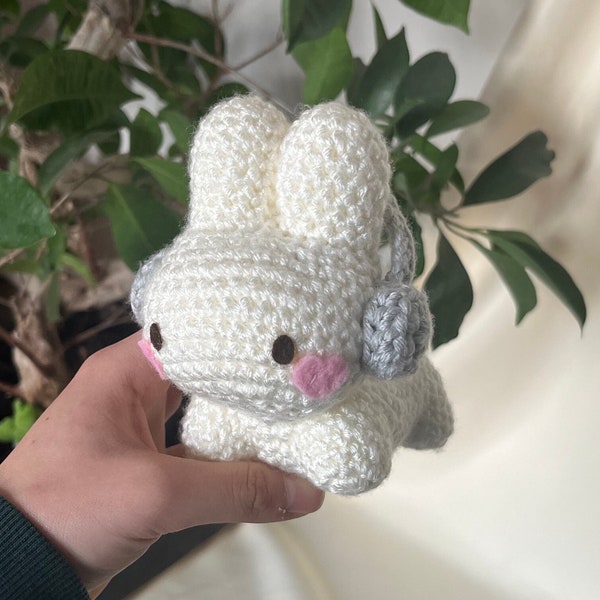 White Bunny Pattern