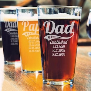 Custom Beer Glass