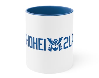 ShoHei2LA Accent Coffee Mug, 11oz