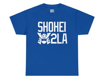 Shohei 2LA Stacked Unisex Heavy Cotton Tee - Shohei 2LA