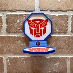 Autobot Shelf - Transformers Floating Shelf for Action Figures and Funko Pops - Toy Display Stand